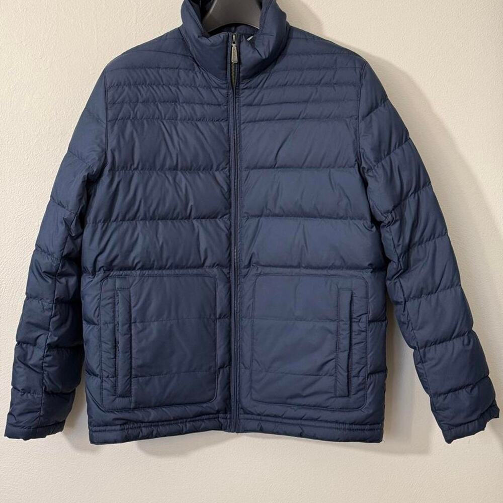 Brooks Brothers 346 Men’s Down Puffer Jacket Navy – Size M